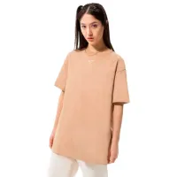 Футболка для женщин Nike W Nsw Essntl Tee Bf Lbr Хлопок/ Бежевый