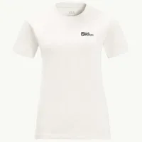 Tricou pentru femei Jack Wolfskin Essential T W Bumbac/ White