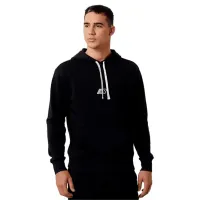 Hanorac pentru bărbați New Balance Hoodie Essentials Fleece Drept/ Black White