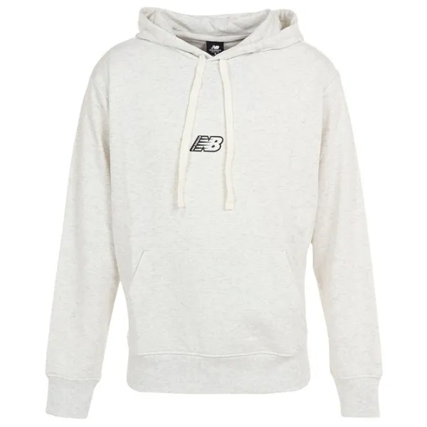 Hanorac pentru bărbați New Balance Hoodie Essentials Fleece Drept/ Light Grey photo 1