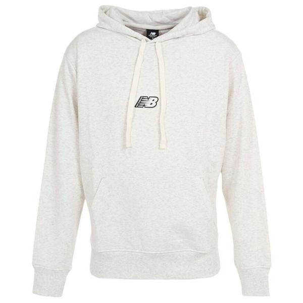 Hanorac pentru bărbați New Balance Hoodie Essentials Fleece Drept/ Light Grey photo 1
