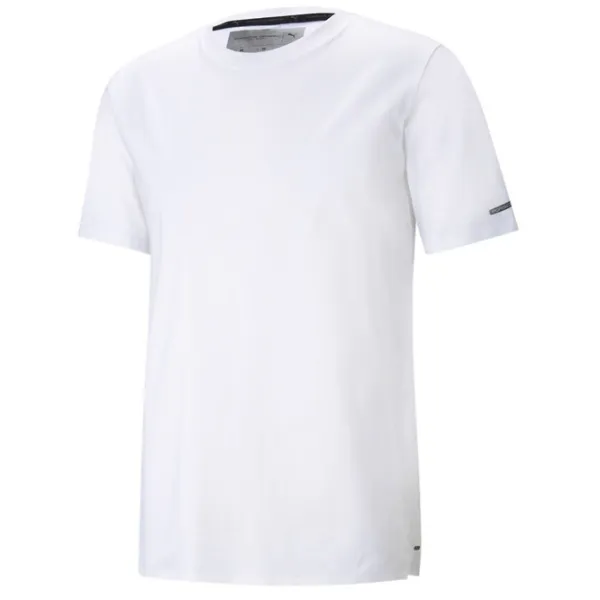 Tricou pentru bărbați Puma M Porsche Essential Tee 100% bumbac/ White photo 1