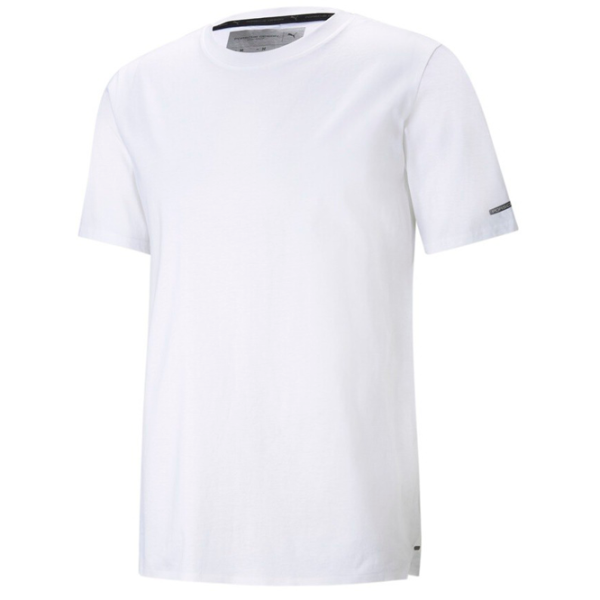 Tricou pentru bărbați Puma M Porsche Essential Tee 100% bumbac/ White photo 1