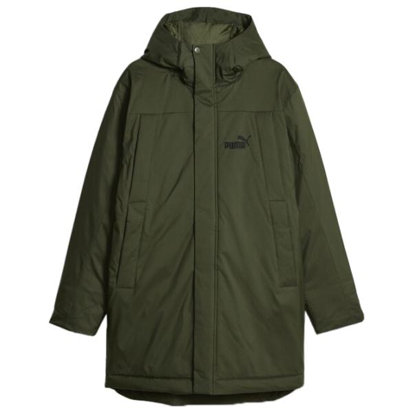 Scurtă pentru bărbați Puma Hooded Padded Parka Demisezon/ Green photo 1 Scurtă pentru bărbați Puma Hooded Padded Parka Demisezon/ Green photo 1