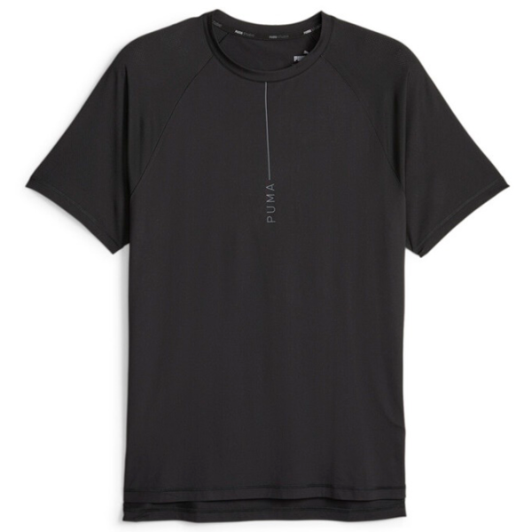 Tricou pentru bărbați Puma M Studio Yogini Lite Solid Tee 94% poliester, 6% elastan/ Black photo 1