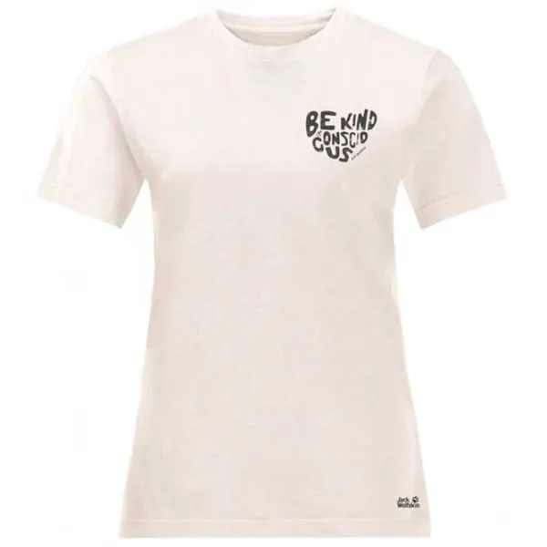 Tricou pentru femei Jack Wolfskin Nature T W Bumbac/ White photo 1 Tricou pentru femei Jack Wolfskin Nature T W Bumbac/ White photo 1