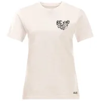 Tricou pentru femei Jack Wolfskin Nature T W Bumbac/ White