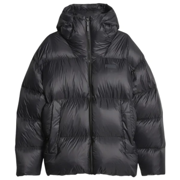 Scurtă pentru bărbați Puma Hooded Ultra Down Puffer Demisezon/ Black photo 1