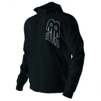 Hanorac pentru bărbați New Balance Tenacity Performance Fleece Drept/ Black