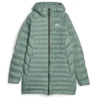 Куртка для женщин Puma Packlite Primaloft Long Hooded Jacket M/ Эвкалипт