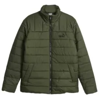 Куртка для мужчин Puma Ess+ Padded Демисезон/ Зелёный
