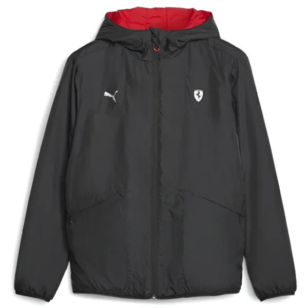 Scurtă pentru bărbați Puma Ferrari Style Reversible Padded Demisezon/ Black photo 1