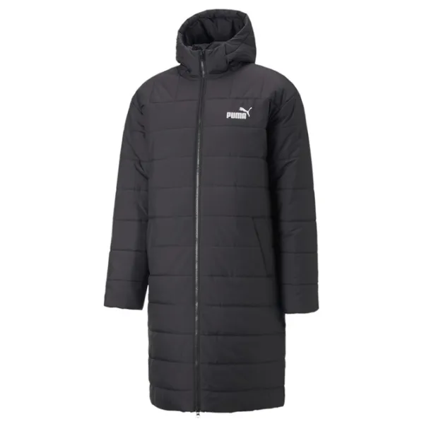 Куртка для мужчин Puma Ess+ Hooded Padded Coat Демисезон/ Черный photo 1