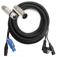 Cablu audio Pronomic Stage EUPPX-5 Hybrid PVC/ Black