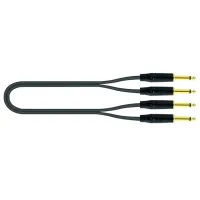 Аудио кабель Quiklok JUST-KEY6 ПВХ/ Черный