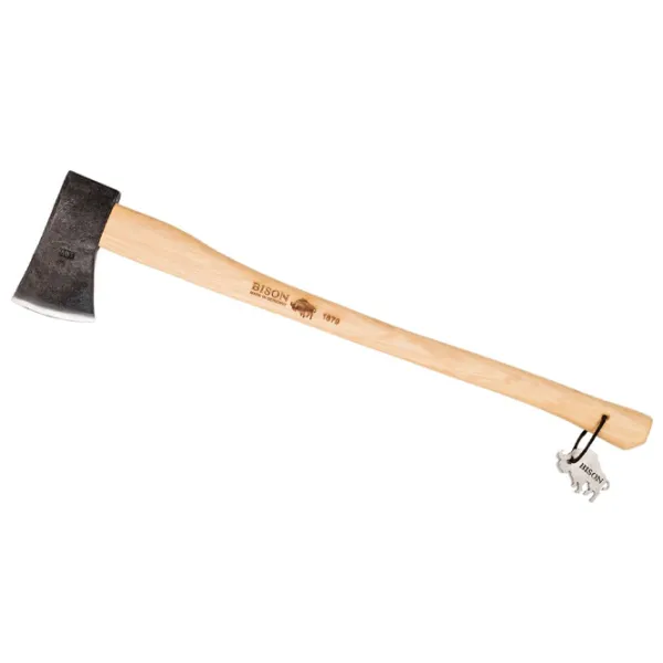 Topor Universal Bison Spaltaxt 1879 Oțel/ Lemn photo 1