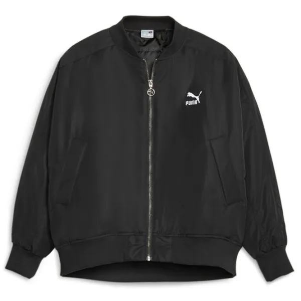Scurtă pentru femei Puma T7 Shiny Bomber Jacket L/ Black photo 1