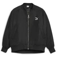 Куртка для женщин Puma T7 Shiny Bomber Jacket L/ Черный