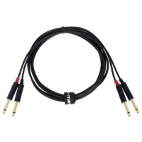 Аудио кабель Pro Snake TPI-Twin 6.0 ПВХ/ Черный