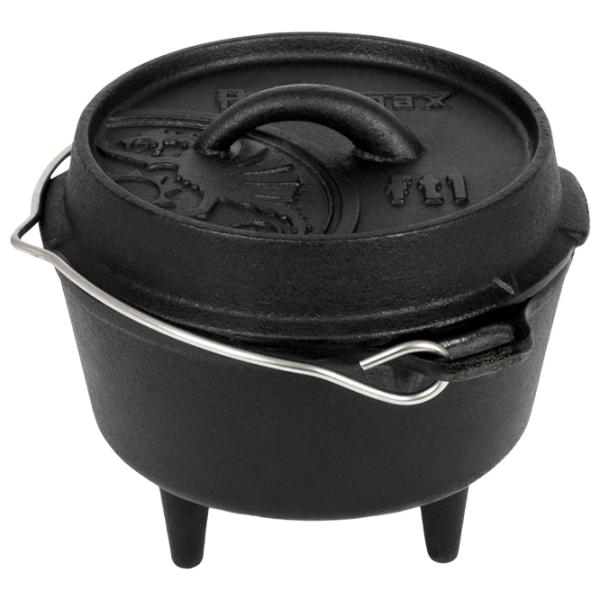 Котел Petromax Dutch Oven ft1 1л / Чугун / Черный photo 1