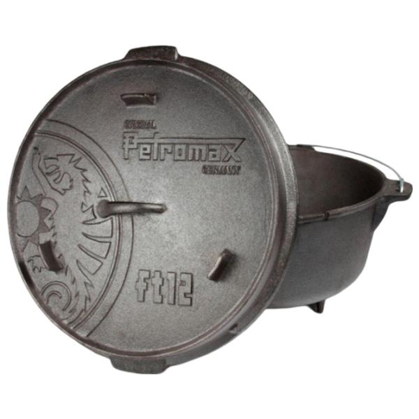 Котел Petromax Dutch Oven FT12 10.8л / Чугун / Черный photo 1