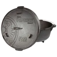 Котел Petromax Dutch Oven FT12 10.8л / Чугун / Черный