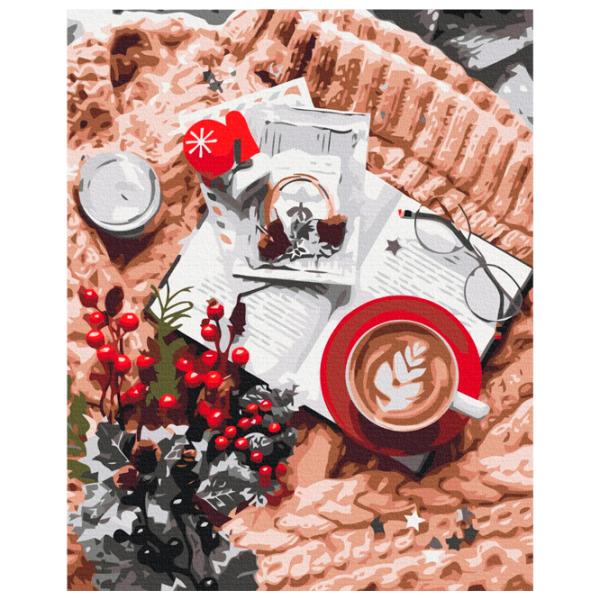 Картина по номерам BrushMe Уютное Рождество 50 x 40 см/ Вертикальная photo 1