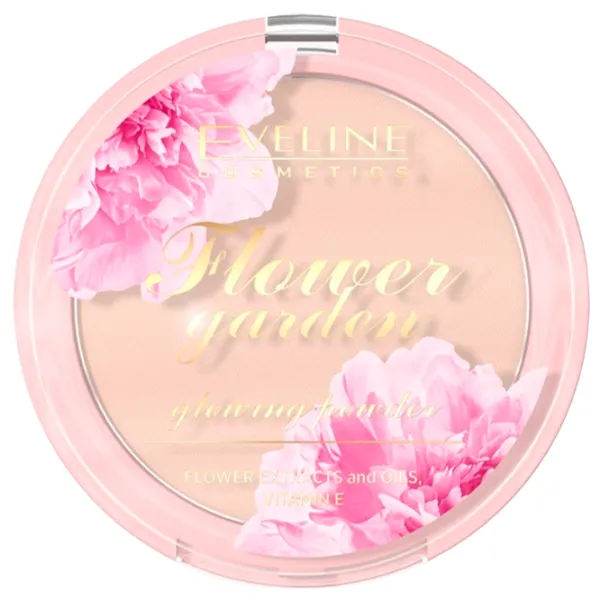 Pudră pentru față Eveline Cosmetics Flower Garden 8 g/ Transparent photo 1