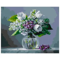 Картина по номерам BrushMe Весенние радости 50 x 40 см/ Горизонтальная