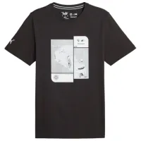 Tricou pentru bărbați Puma Bmw Mms Ess Car Graphic Tee 100% bumbac/ Black