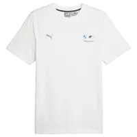 Футболка для мужчин Puma Bmw Mms Jacquard Tee 72% хлопок, 28% полиэстер/ Белый