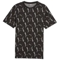 Футболка для мужчин Puma Ess+ Logo Lab Holiday Aop Tee 100% хлопок/ Черный