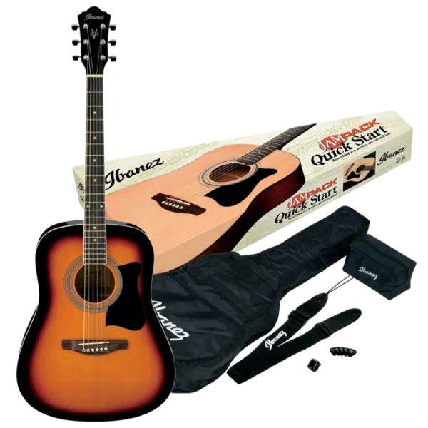 Chitară acustică Ibanez V50NJP VS Set 4/ 4, Dreadnought, Vintage sunburst photo 1