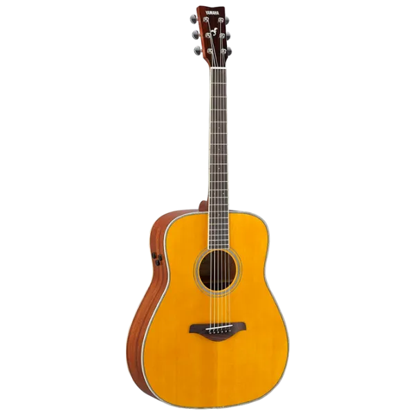 Chitară electro-acustică Yamaha FG-TA VT 4/ 4, Dreadnought, Vintage tint photo 1