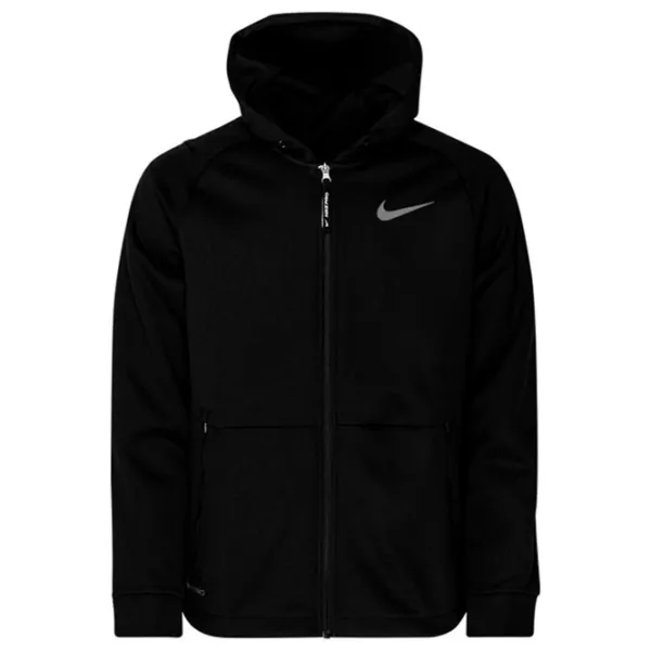 Hanorac pentru bărbați Nike Pro Therma-Fit Drept/ Black photo 1 Hanorac pentru bărbați Nike Pro Therma-Fit Drept/ Black photo 1