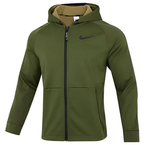 Hanorac pentru bărbați Nike Pro Therma-Fit Drept/ Green photo 1