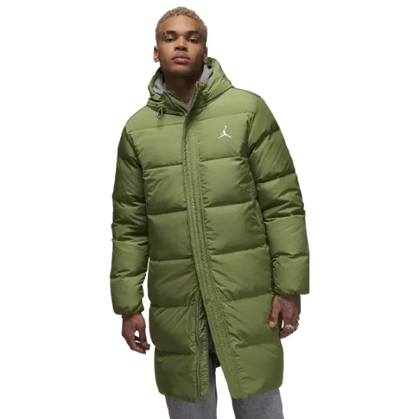 Куртка для мужчин Jordan Ess Stmt Down Parka Демисезон/ Зелёный photo 1
