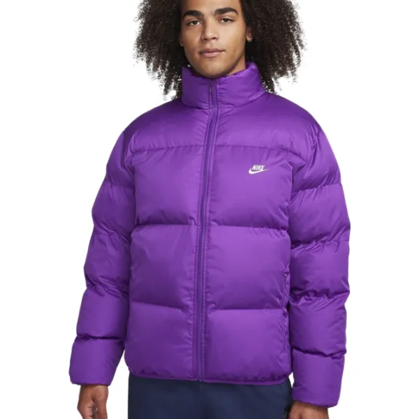 Scurtă pentru bărbați Nike M Nk Club Puffer Jkt Demisezon/ Purple photo 1 Scurtă pentru bărbați Nike M Nk Club Puffer Jkt Demisezon/ Purple photo 1