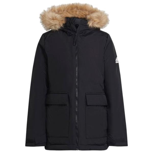 Scurtă pentru femei Adidas W Hooded Parka M/ Black photo 1