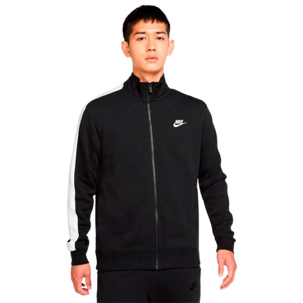 Hanorac pentru bărbați Nike Jacke Sportswear Club Fleece Drept/ Black photo 1