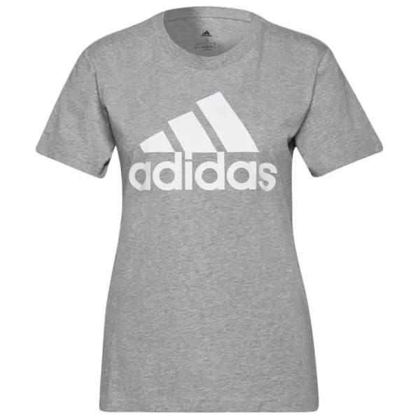 Tricou pentru femei Adidas Shirt Big Logo Bumbac/ Gray photo 1 Tricou pentru femei Adidas Shirt Big Logo Bumbac/ Gray photo 1
