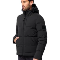 Scurtă pentru bărbați Jack Wolfskin Wandermood Down Jkt Demisezon/ Black