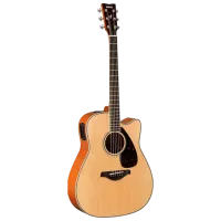 Электроакустическая гитара Yamaha FGX820C NT 4/ 4, Dreadnought, Натуральный