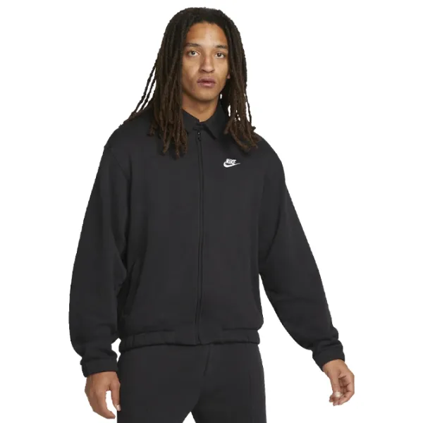 Scurtă pentru bărbați Nike M Nk Club Bb Harrington Jkt Primăvară/ Black photo 1