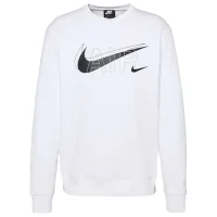 Толстовка для мужчин Nike Sweater Sportswear Crew Print Pack Прямой/ Белый