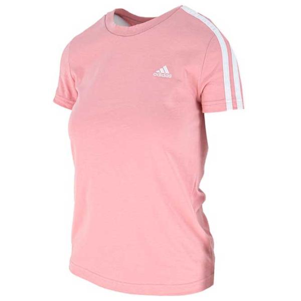 Tricou pentru femei Adidas Shirt 3 Stripes Bumbac/ Pink photo 1