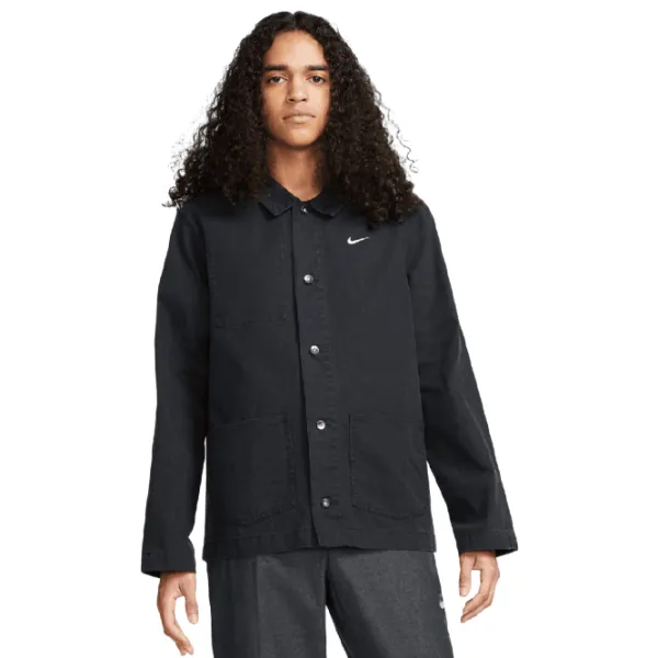 Scurtă pentru bărbați Nike M Nl Chore Coat Jkt Ul Primăvară/ Black photo 1 Scurtă pentru bărbați Nike M Nl Chore Coat Jkt Ul Primăvară/ Black photo 1