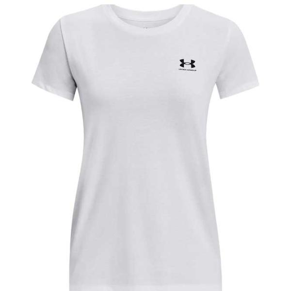 Футболка для женщин Under Armour UA W SPORTSTYLE LC SS-WHT 40% полиэстер/ Белый photo 1