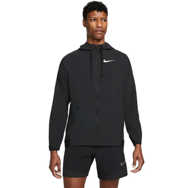 Hanorac pentru bărbați Nike Pro Dri-Fit Flex Vent Max Drept/ Black photo 1