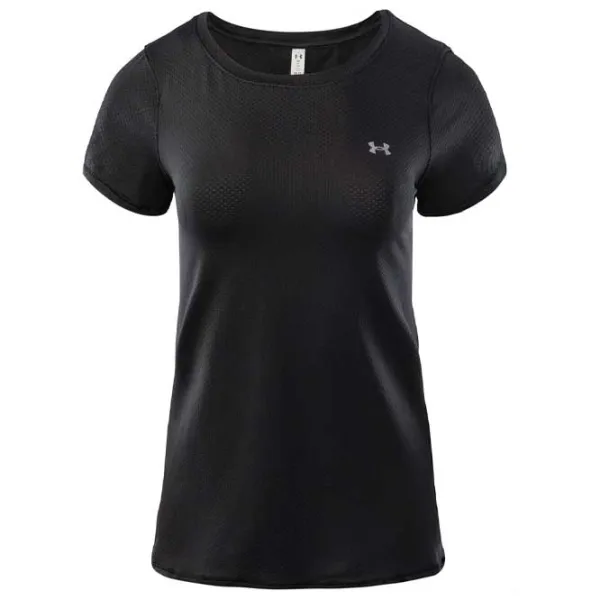 Футболка для женщин Under Armour Tech Mesh SS-BLK 6 % эластан/ Черный photo 1